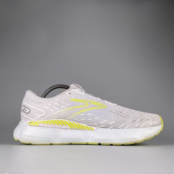 Brooks Glycerin GTS 20 Men’s 9.5 D White Green Running Shoes Athletic Sneakers main image 2